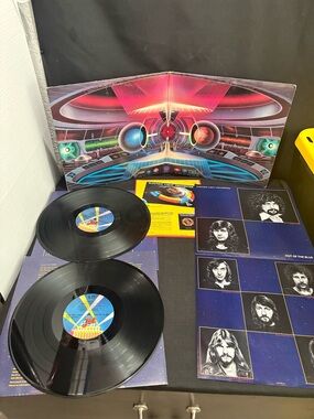 ELO Out of the Blue 1977 Gatefold Vinyl ~2xLP~ With Poster